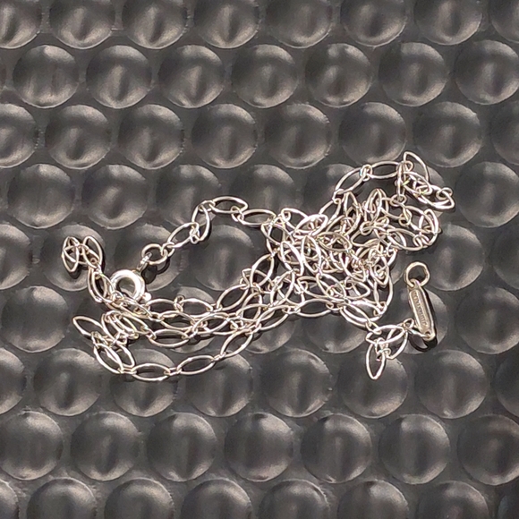 Tiffany & Co. Jewelry - Tiffany Silver Oval Link Chain